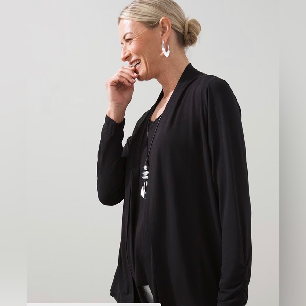 Chico’s Teeshirt Cardigan